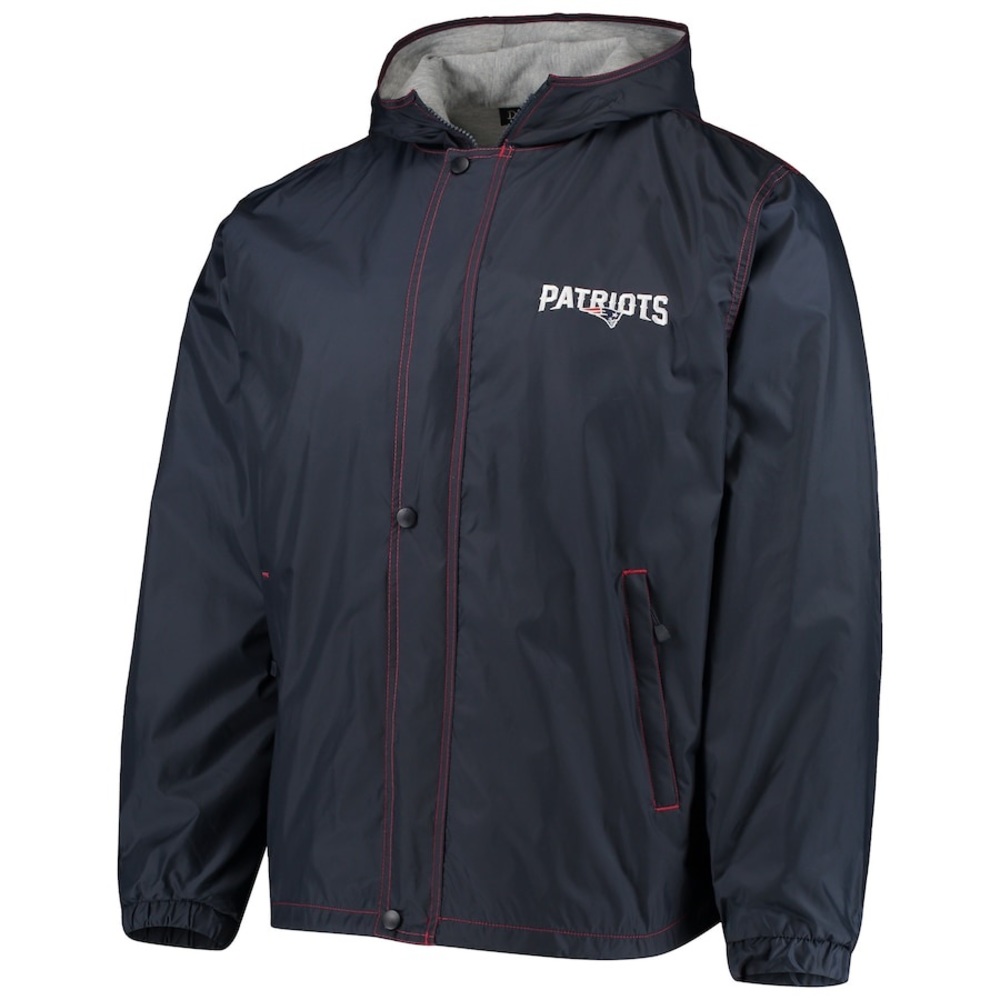 Mens Size Large - New England Patriots - Excellent Condition Wind Breaker Jacket